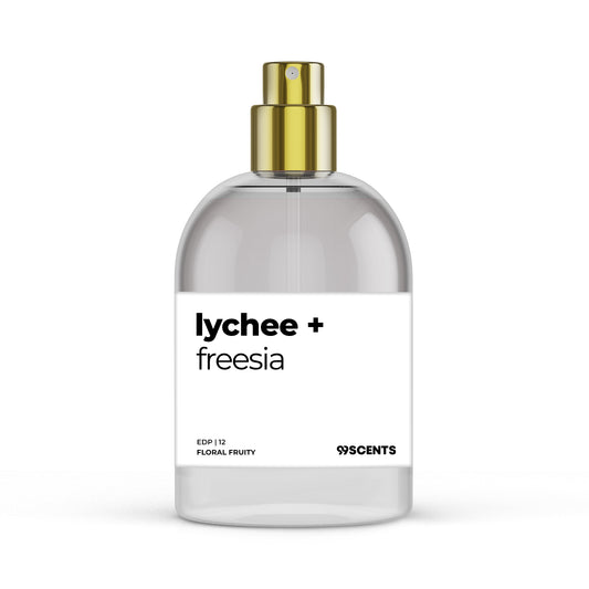 lychee + freesia